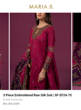 Load image into Gallery viewer, Mariab Shalwar Ready to Wear Embroidered Raw Silk
