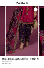 Load image into Gallery viewer, Mariab Shalwar Ready to Wear Embroidered Raw Silk