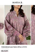 Load image into Gallery viewer, Mariab Fabric Luxe Lawn Embroidered