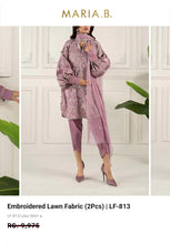 Load image into Gallery viewer, Mariab Fabric Luxe Lawn Embroidered