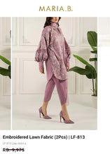 Load image into Gallery viewer, Mariab Fabric Luxe Lawn Embroidered