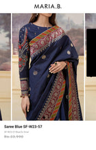 Load image into Gallery viewer, Mariab Saree Ready to Wear Banarsi Style