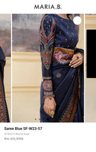 Load image into Gallery viewer, Mariab Saree Ready to Wear Banarsi Style