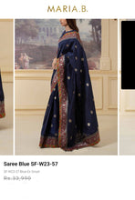 Load image into Gallery viewer, Mariab Saree Ready to Wear Banarsi Style