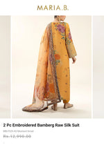 Load image into Gallery viewer, Mariab 2-Piece Ready to Wear Raw silk
