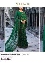 Load image into Gallery viewer, Mariab Fabric Luxe Embroidered Chiffon