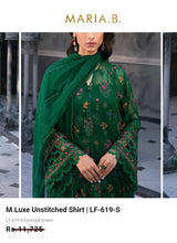 Load image into Gallery viewer, Mariab Fabric Luxe Embroidered Chiffon