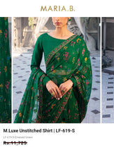 Load image into Gallery viewer, Mariab Fabric Luxe Embroidered Chiffon