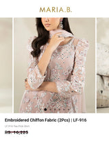 Load image into Gallery viewer, Mariab Luxe 2-Piece Embroidered Chiffon