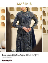 Load image into Gallery viewer, Mariab 2-Piece Luxe Embroidered Chiffon