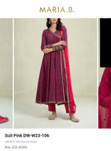 Load image into Gallery viewer, Mariab Duppta Ready to wear chiffon