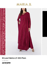 Load image into Gallery viewer, Mariab Fabric Luxe Chiffon Embroidered