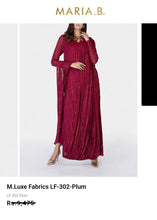 Load image into Gallery viewer, Mariab Fabric Luxe Chiffon Embroidered