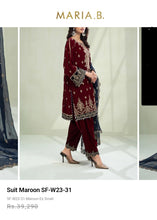 Load image into Gallery viewer, Mariab Shalwar Ready to Wear Velvet
