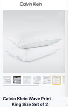 Load image into Gallery viewer, Calvin Klein Filled Pillow Pair