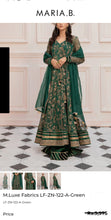 Load image into Gallery viewer, Mariab Front Luxe Zari Net