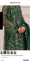 Load image into Gallery viewer, Mariab Front Luxe Zari Net