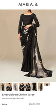 Load image into Gallery viewer, Mariab Saree Ready to Wear Complete