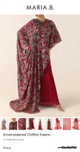 Load image into Gallery viewer, Mariab 2-Piece Luxe Chiffon Embroidered