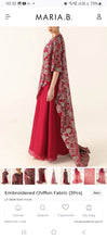 Load image into Gallery viewer, Mariab 2-Piece Luxe Chiffon Embroidered