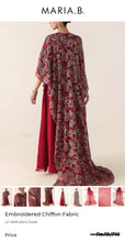 Load image into Gallery viewer, Mariab 2-Piece Luxe Chiffon Embroidered