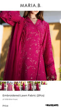 Load image into Gallery viewer, Mariab Luxe 2-Piece Embroidered Lawn