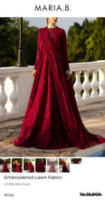 Load image into Gallery viewer, Mariab Shirt Luxe Embroidered Lawn