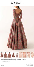 Load image into Gallery viewer, Mariab 2-Piece Luxe Chiffon Embroidered