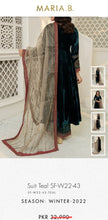 Load image into Gallery viewer, Mariab Fabric Embriodered Zari Net