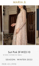Load image into Gallery viewer, Mariab Frock Foil work