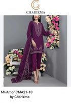 Load image into Gallery viewer, Charizma Fabric Plain Raw Silk