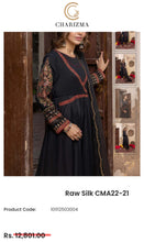 Load image into Gallery viewer, Charizma Fabric Plain Raw Silk