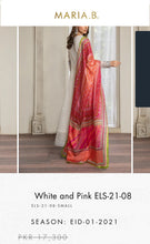 Load image into Gallery viewer, Mariab Duppta Ready to wear Silk Chunri Printed