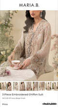 Load image into Gallery viewer, MariaB 4-Piece Mbroidered chiffon