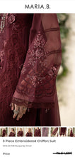 Load image into Gallery viewer, MariaB 4-Piece Mbroidered chiffon