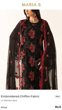 Load image into Gallery viewer, Mariab 2-Piece Luxe Chiffon Embroidered