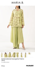 Load image into Gallery viewer, Mariab Luxe Fabric Embroidered Georgette