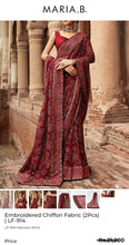 Load image into Gallery viewer, Mariab 2-Piece Luxe Chiffon Embroidered