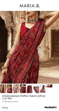 Load image into Gallery viewer, Mariab 2-Piece Luxe Chiffon Embroidered