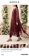 Load image into Gallery viewer, MariaB 4-Piece Mbroidered chiffon