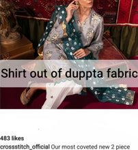 Load image into Gallery viewer, Cross Stitch foil Shirt