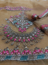 Load image into Gallery viewer, Mariab Neckline Sleeves & Daman Patches Set