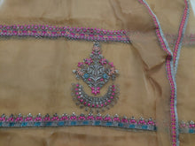 Load image into Gallery viewer, Mariab Neckline Sleeves & Daman Patches Set