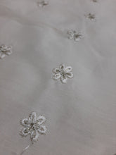 Load image into Gallery viewer, Republic Embroidered Rawsilk Fabric