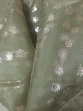 Load image into Gallery viewer, Mariab Fabric Organza Jacquard lurex