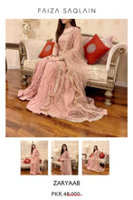 Load image into Gallery viewer, Faiza Saqlain Front & Sleeves