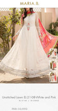 Load image into Gallery viewer, Mariab Duppta Ready to wear Silk Chunri Printed