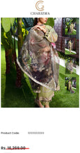 Load image into Gallery viewer, Charizma Fabric Plain Raw Silk