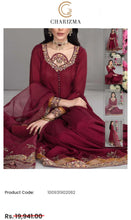 Load image into Gallery viewer, Charizma Fabric Plain Raw Silk