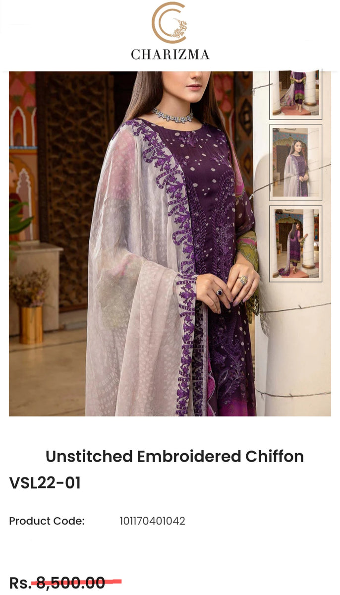 Charizma | Tabeer Chunnri Silk Collection 24 | CTW4-01